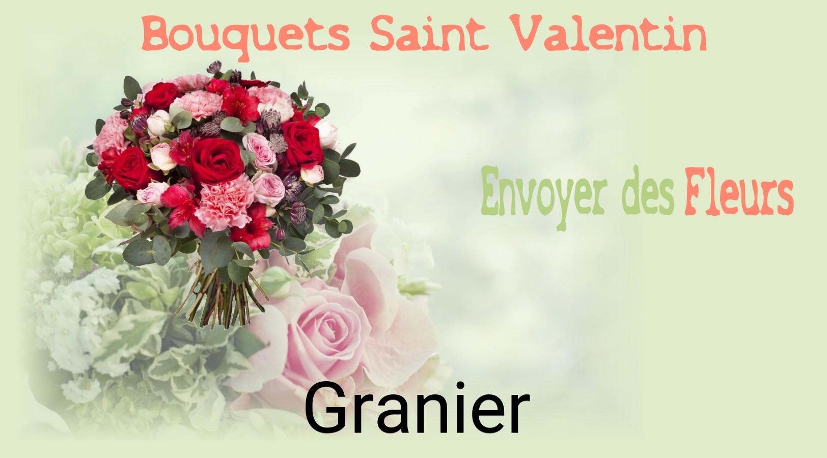 Roses de Saint-Valentin livrées à Granier